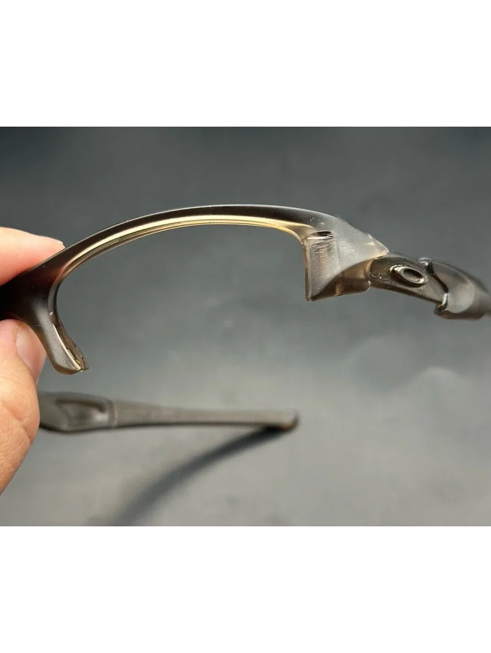 Oakley Flak Jacket Matte Brown Smoke Frame